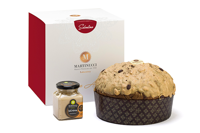 Panettone Salentino con Spalmabile alla Mandorla - Martinucci